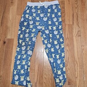 Little Sleepies Star Wars Grogu Mens Pants Large